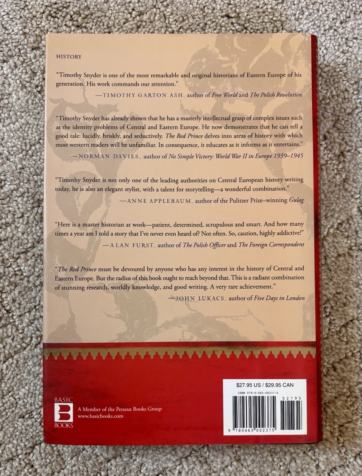 THE RED PRINCE by Timothy Snyder