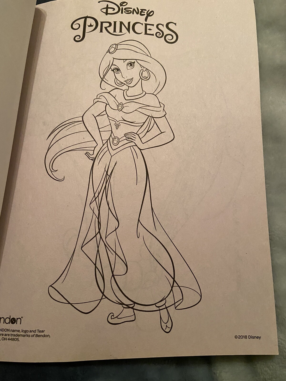 DISNEY PRINCESS JUMBO COLORING & ACTIVITIES BOOK BRAND NEW JASMINE