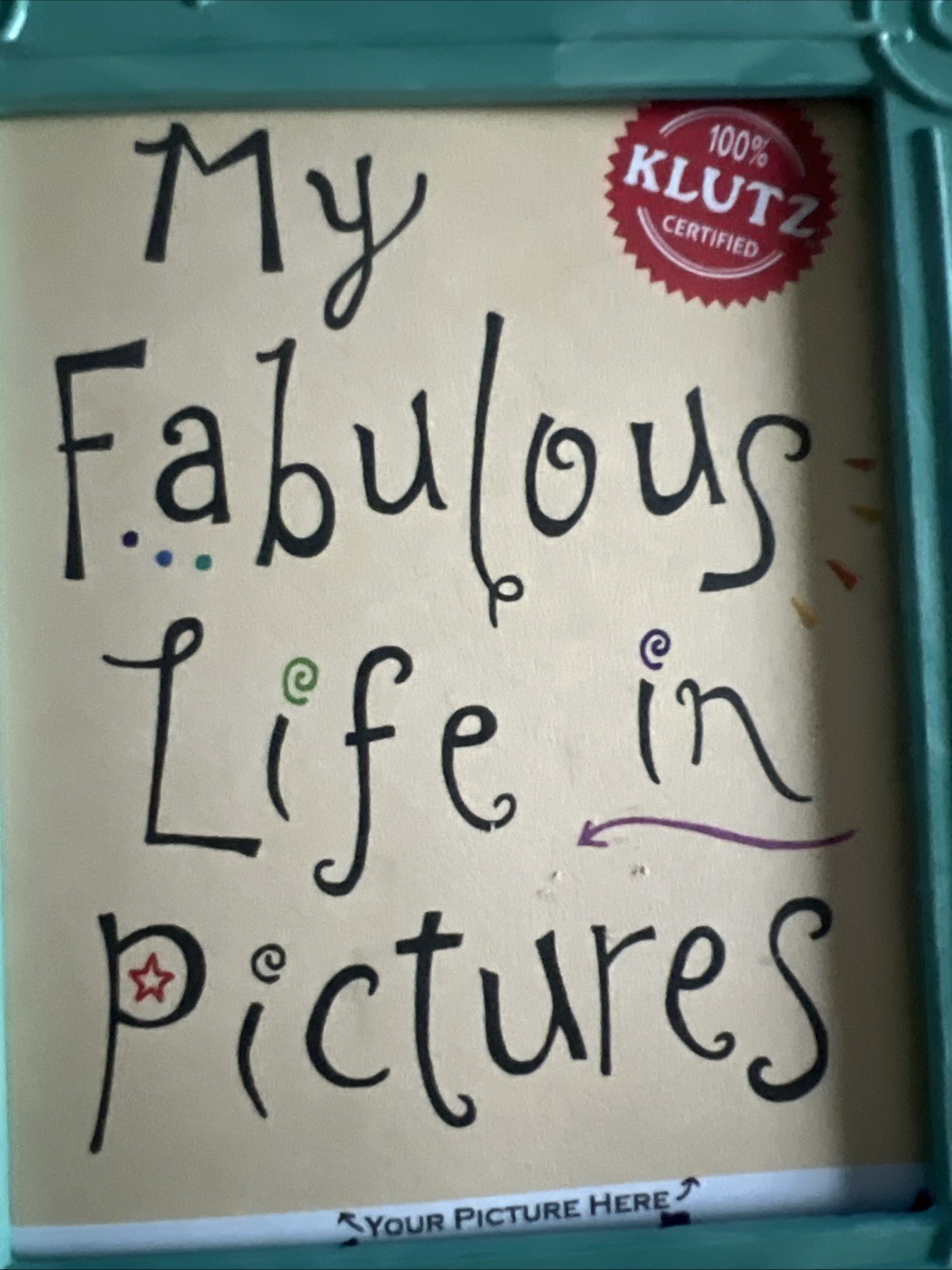 MY FABULOUS LIFE IN PICTURES (KLUTZ) By The Editors Of Klutz Excellent(F2)