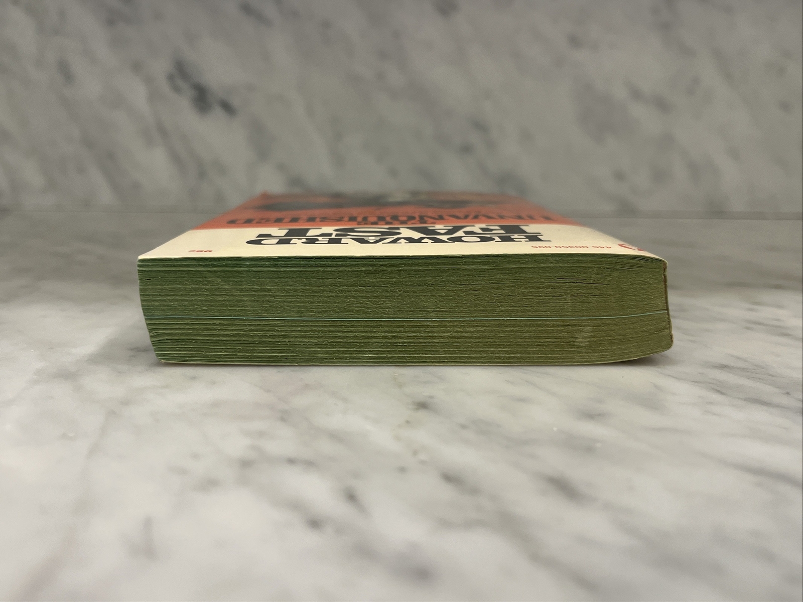 The Unvanquished by Howard Fast American Revolution Novel paperback book 1970