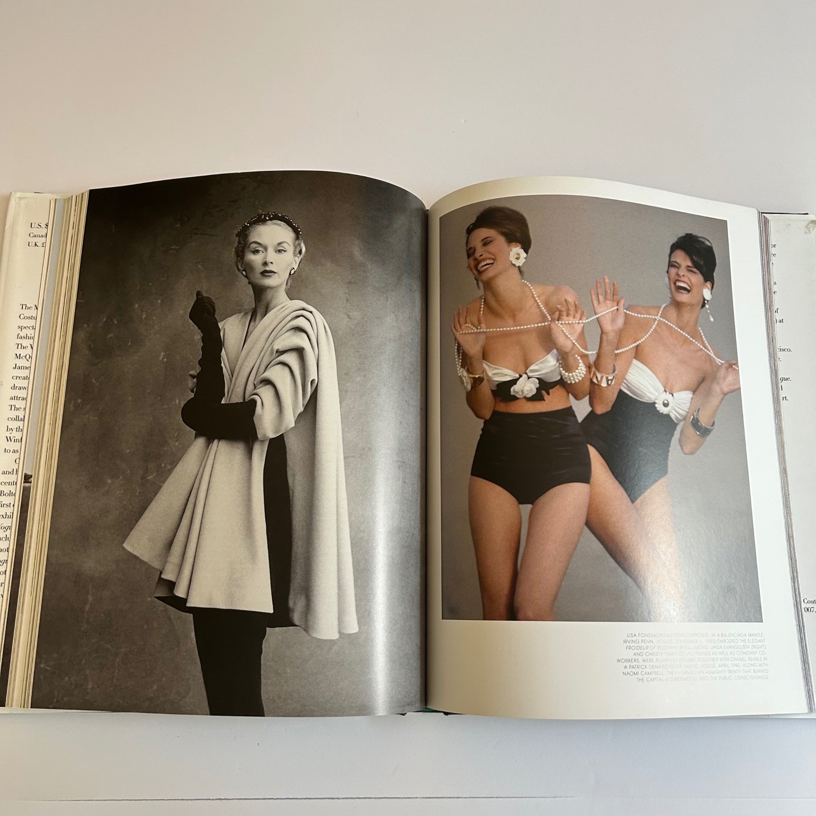 Vogue & The Metropolitan Museum of Art Costume Institute Hardcover Hamish Bowles
