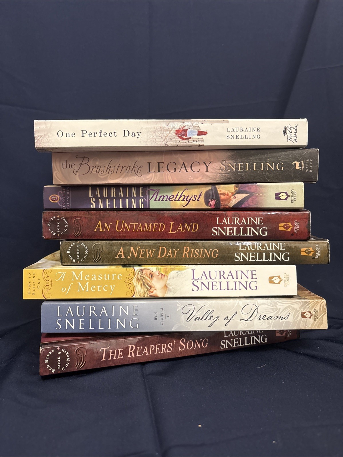8 Lauraine Snelling Books. Like New