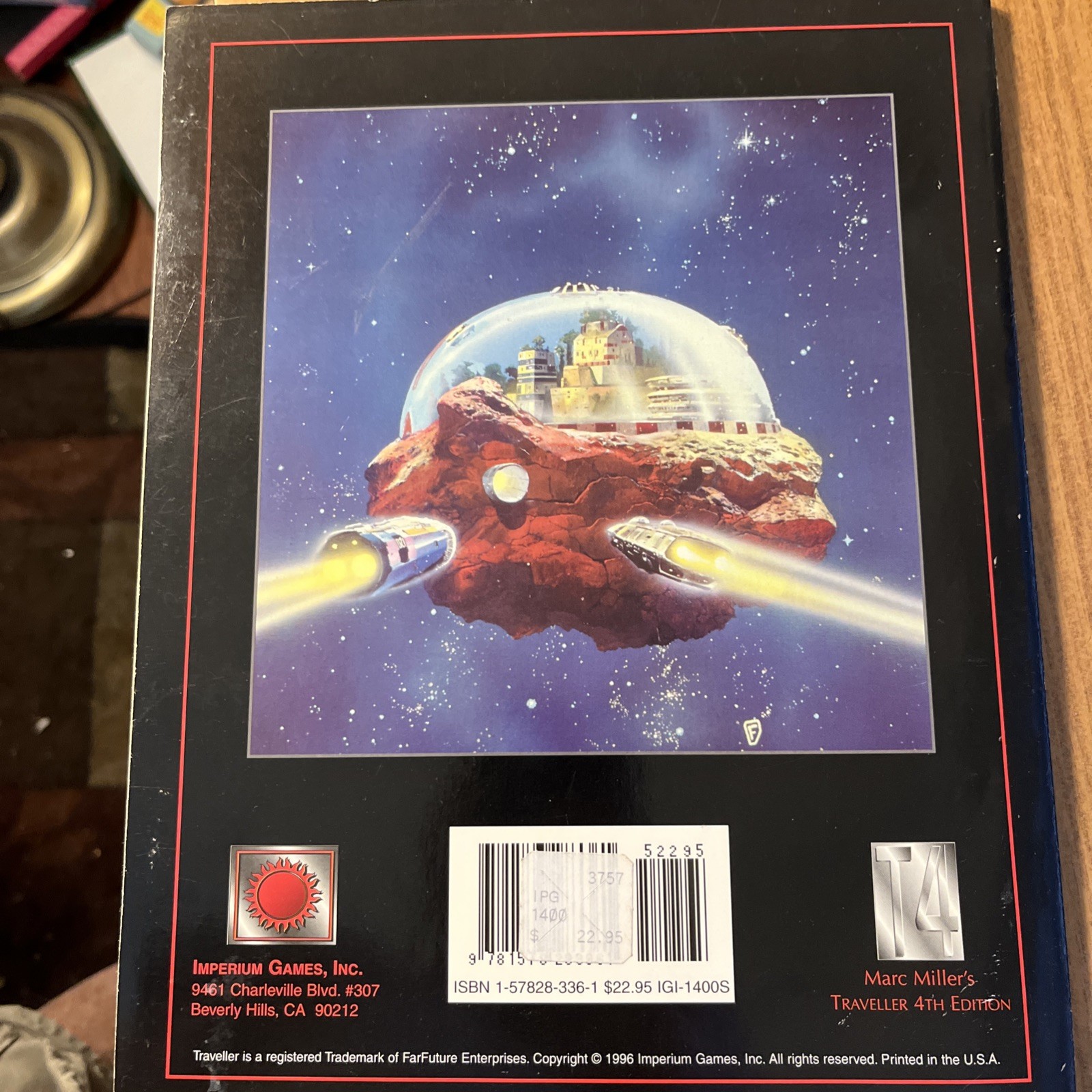 Milieu 0: T4 Marc Miller’s Traveller 1996 PB Imperium Lester Smith *CLEAN*