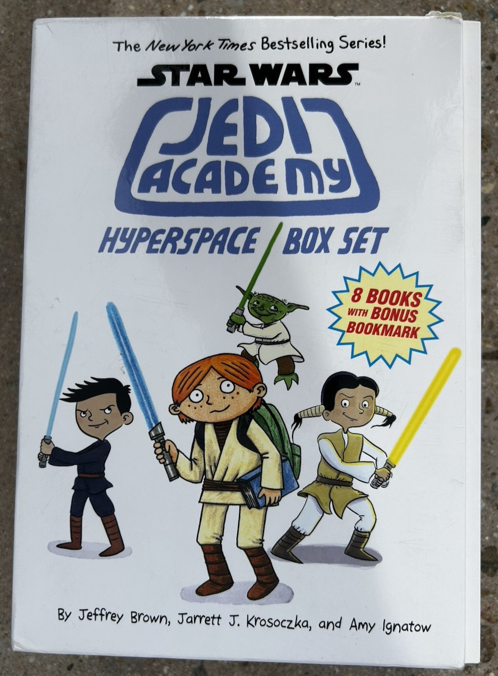 Star Wars Jedi Academy Series Collection 8 Books 1-8 Box Complete Sci-Fi Kids