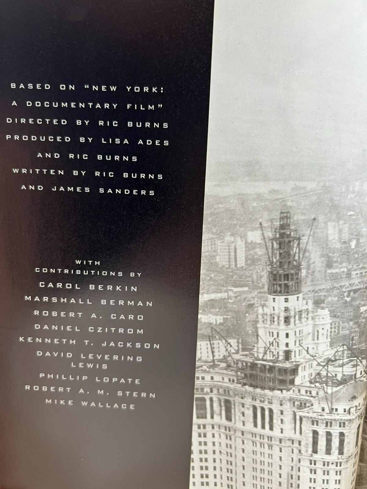 New York An Illustrated History Narrative by Ric Burns and James Sanders 1999