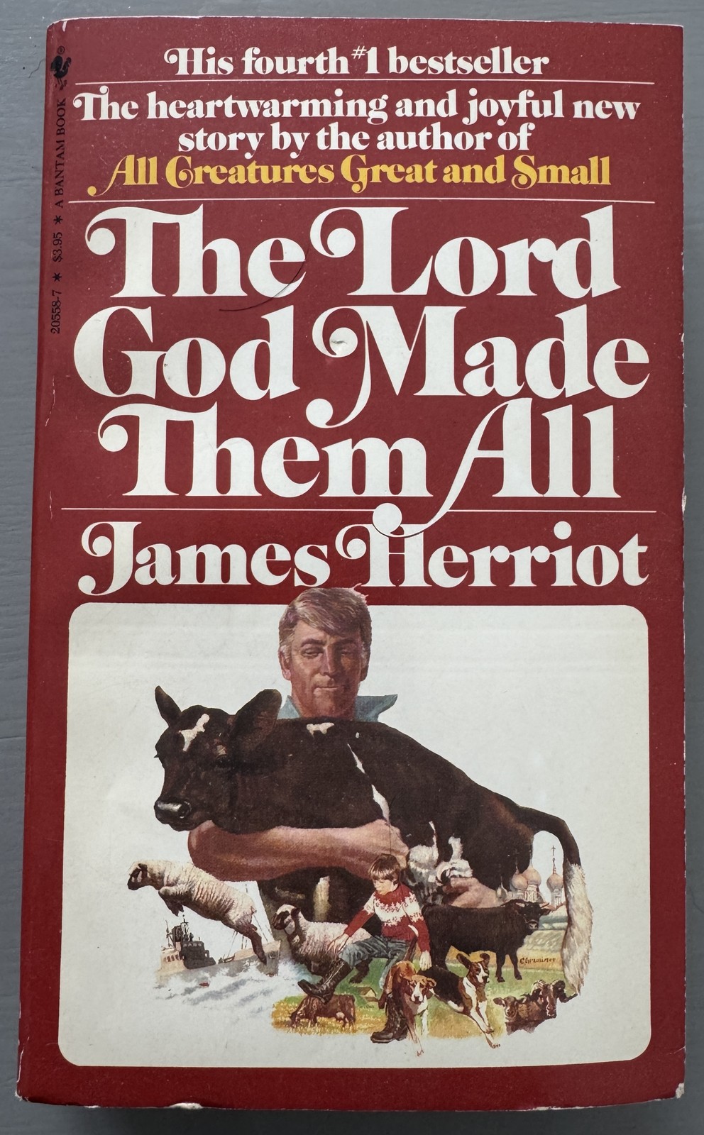 Complete Set ALL CREATURES GREAT AND SMALL 1-4 James Herriot Lot 6 HB/PB