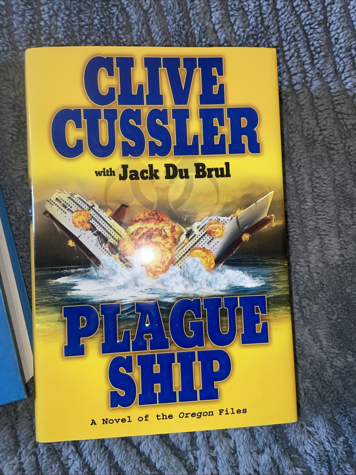 3 Novels By Clive Cussler & Jack Du Brul Plague Ship, Artic Drift, Black Wind