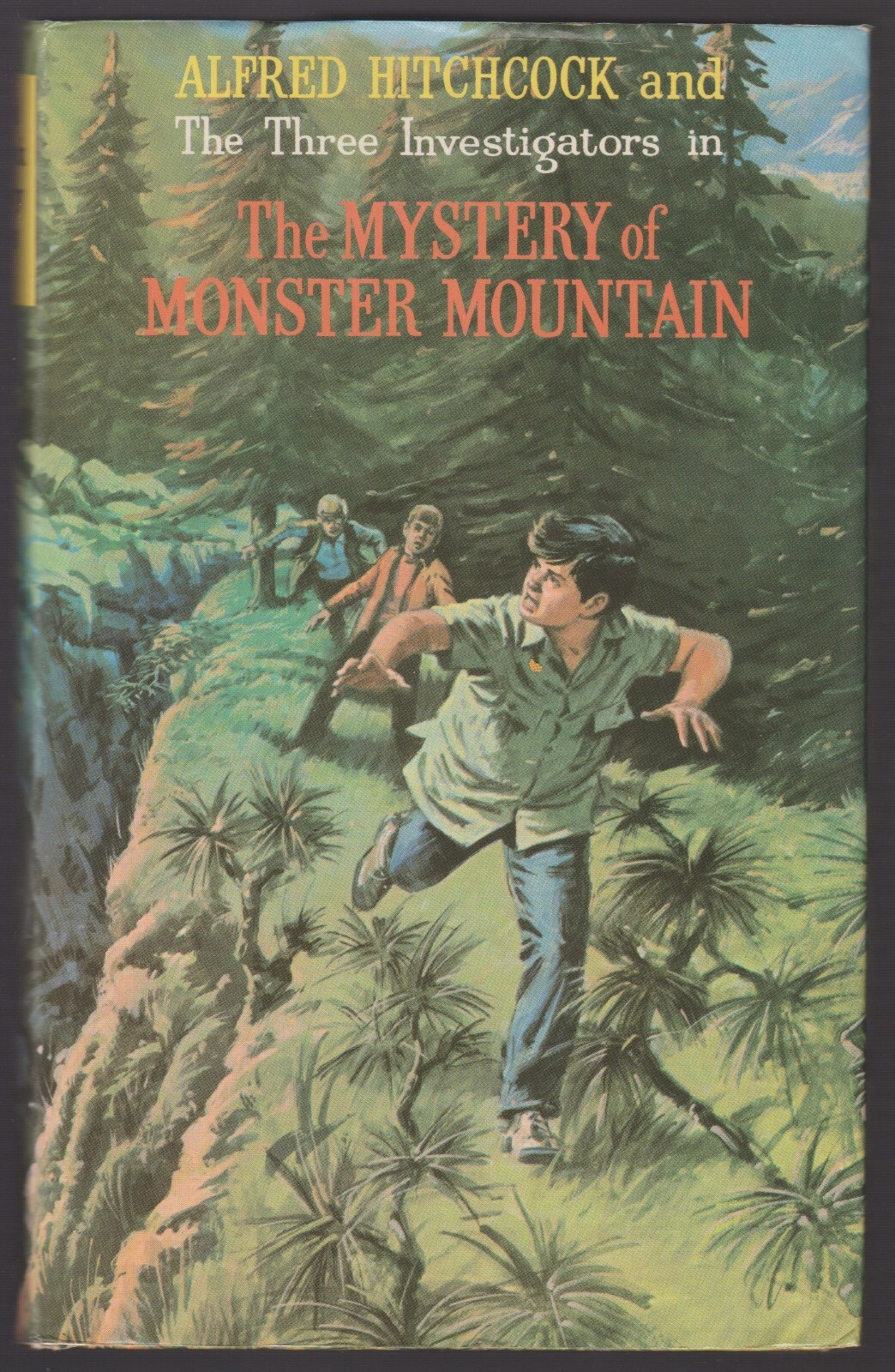 Three Investigators Mystery Of Monster Mountain 1st UK Edition PC + Dust Jacket