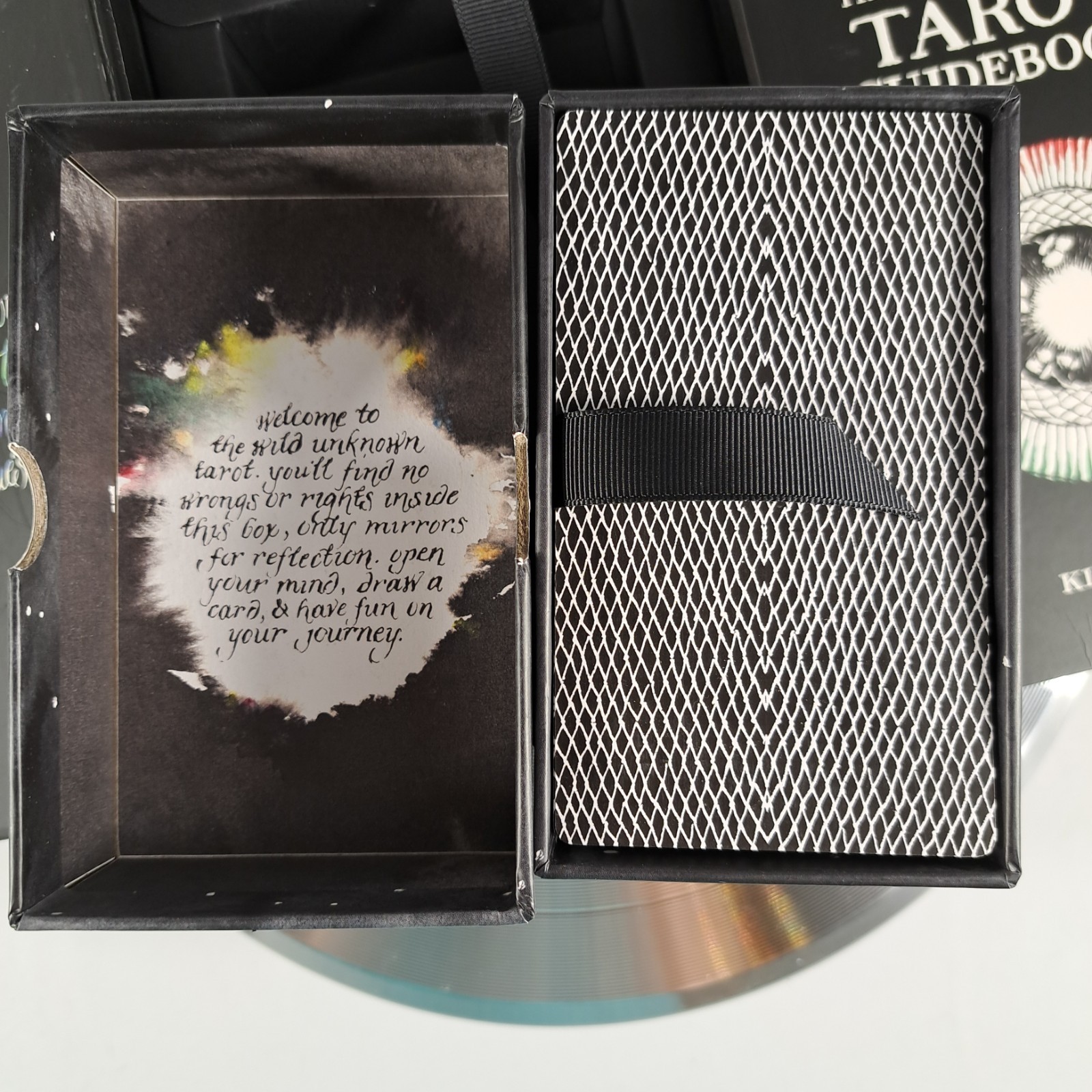 Wild Unknown 1st Edition Tarot Deck & Guidebook OFCL Keepsake Box Set••Kim Krans