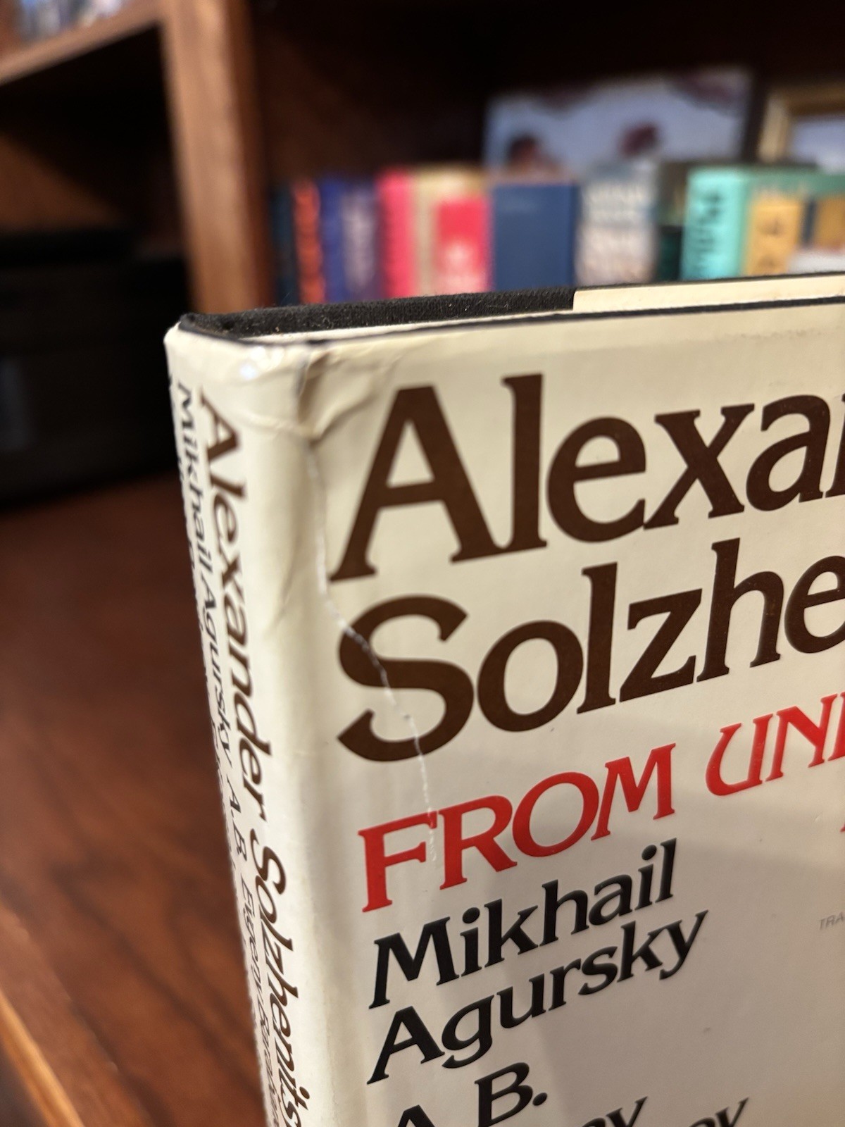From Under the Rubble. Alexander Solzhenitsyn. 1st HC Ptg. LB 1975. (Fine in VG+