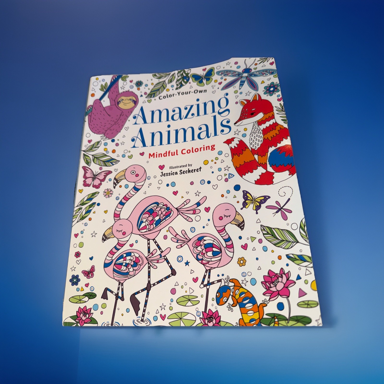 New Mindful /Advanced Coloring Books! Ocean Treasures & Amazing Animals!