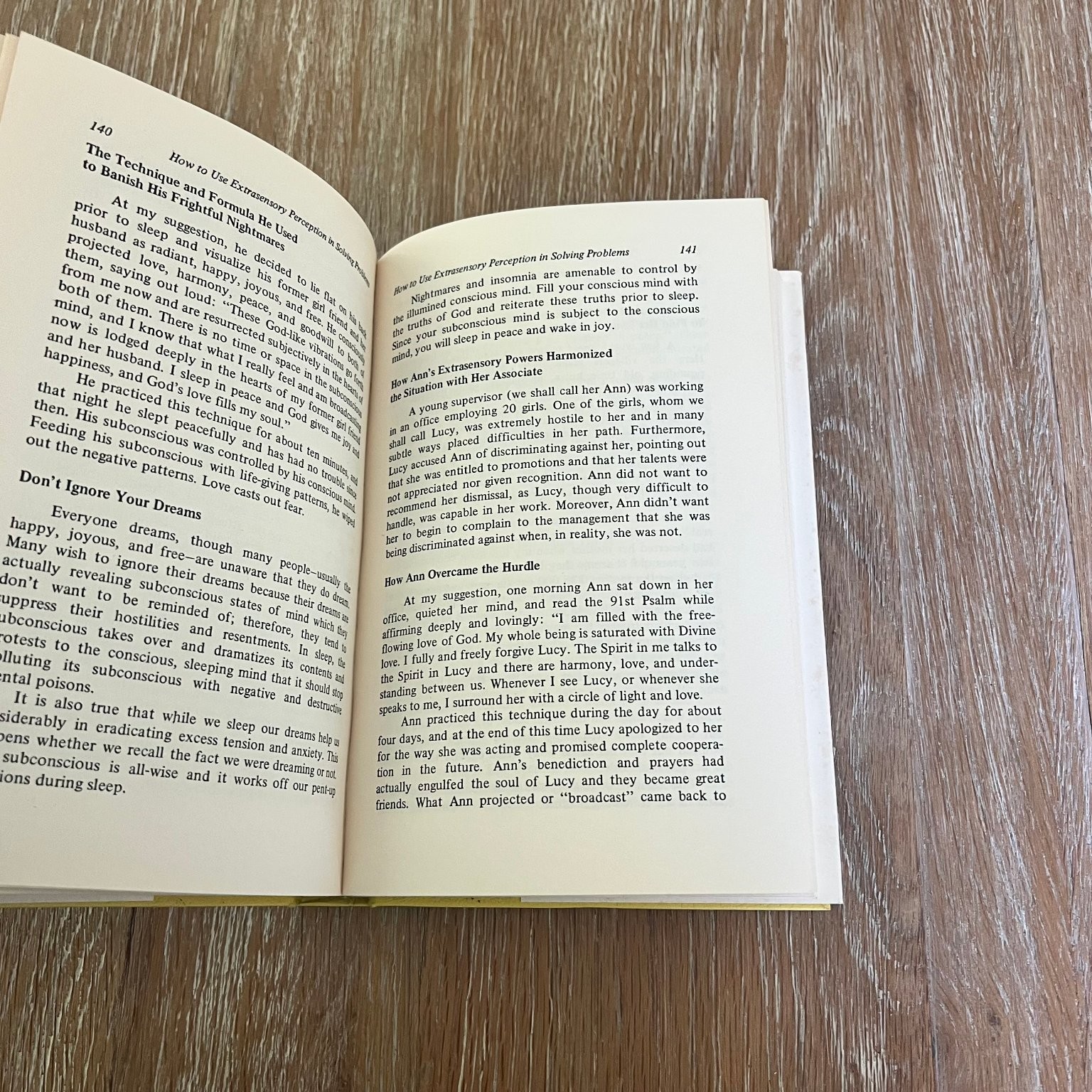 Psychic Perception The Magic of Extrasensory Power Joseph Murphy 1971 Parker