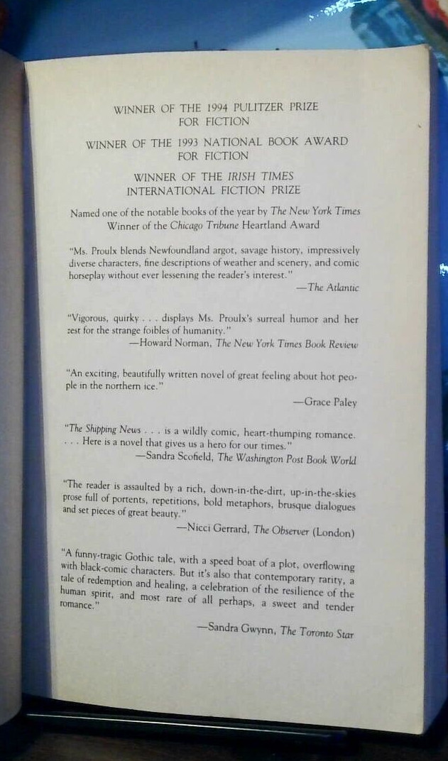 The Shipping News by Annie Proulx (2002, Trade Paperback, Movie Tie-In)