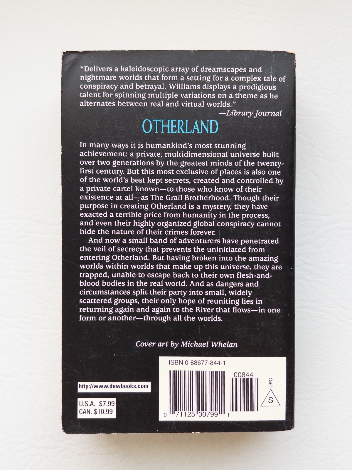 Otherland Volume 2: River of Blue Fire Tad Williams DAW 1st PB Print