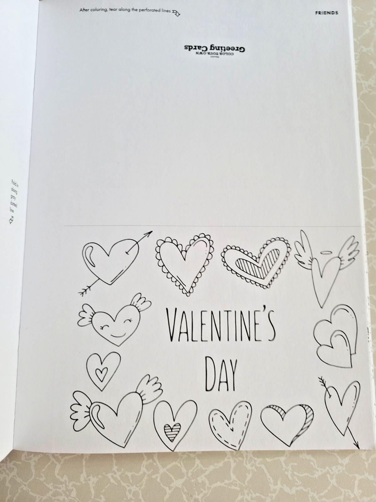 COLOR YOUR OWN GREETING CARDS Create 24 Fun & Festive Cards – Children & Adult