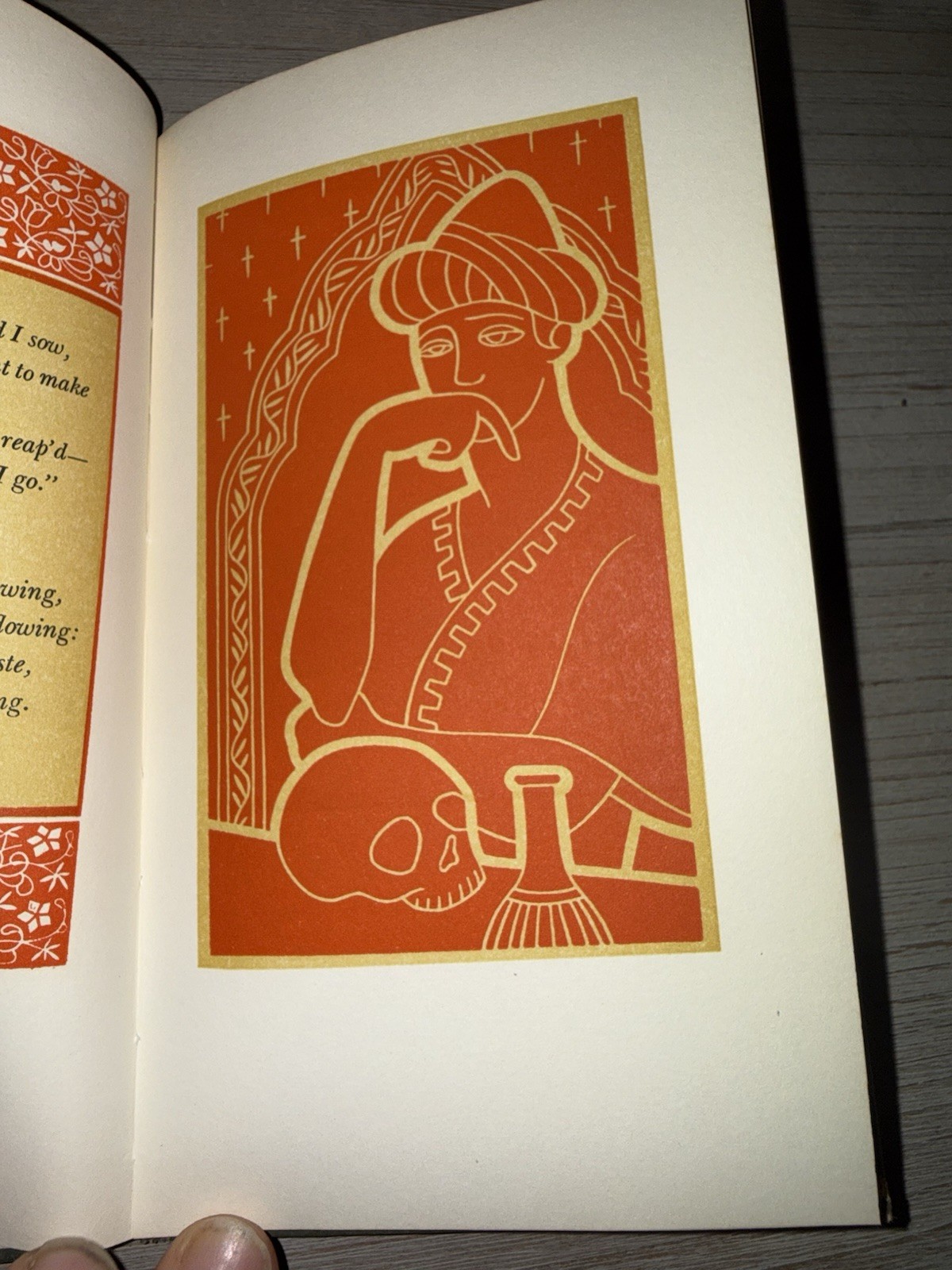 Rubaiyat of Omar Khayyam Peter Pauper Press HC Jeff Hill Illustrated Vintage