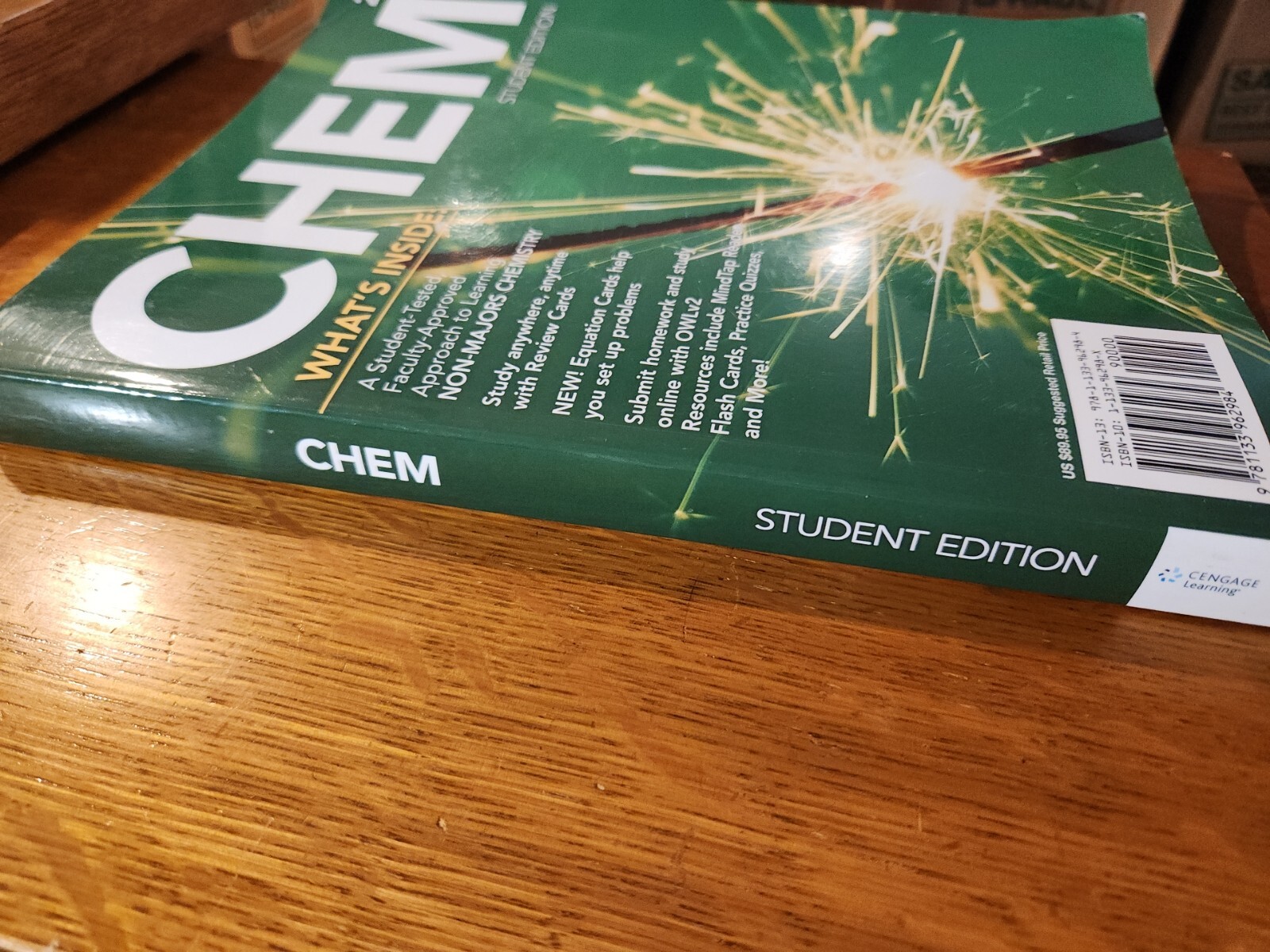 CHEM2: Chemistry in Your World (with OWLv2 24-Months Printed Access Card)