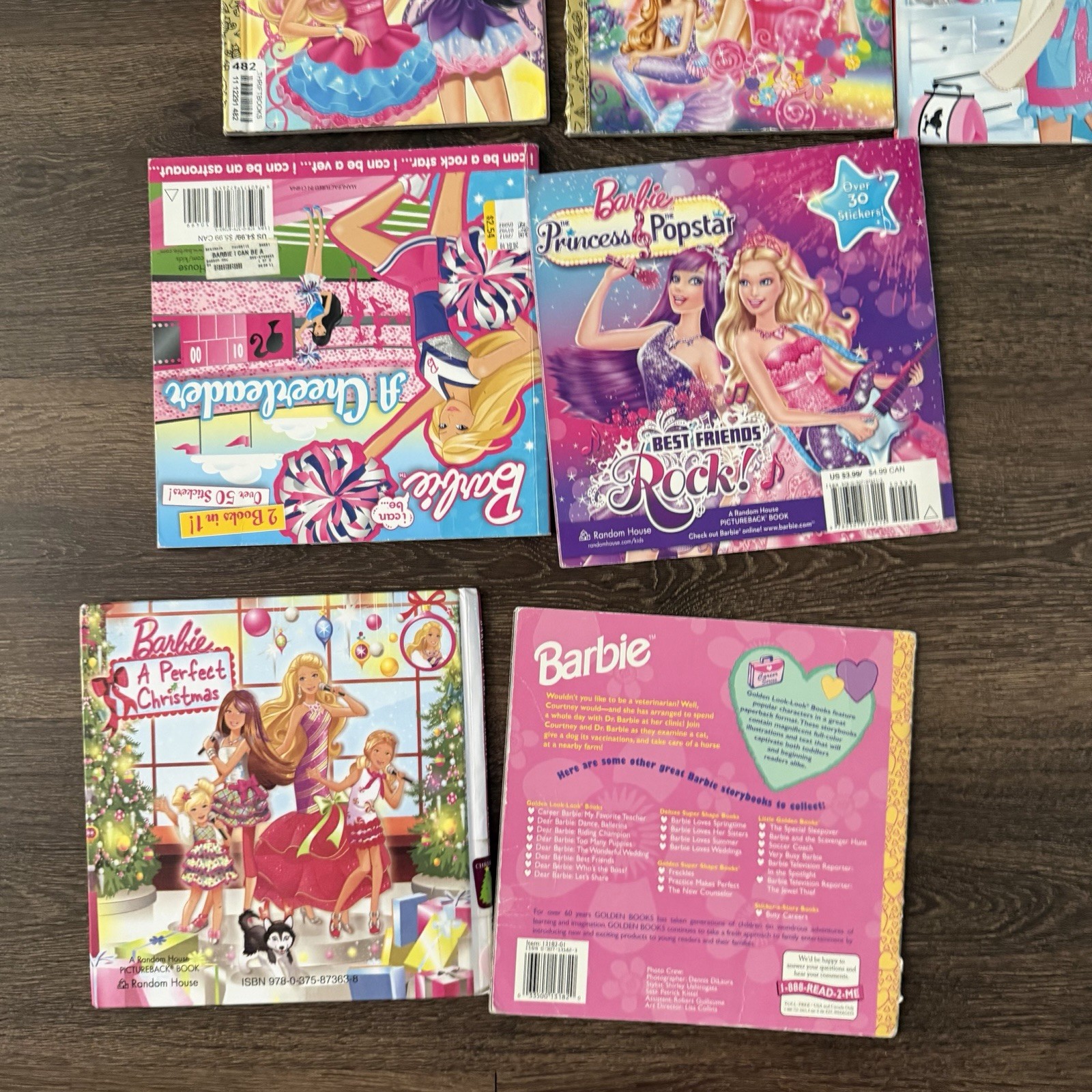 Barbie Book Lot 14 Fairytopia Mermaid Tale Golden Books Step Reading