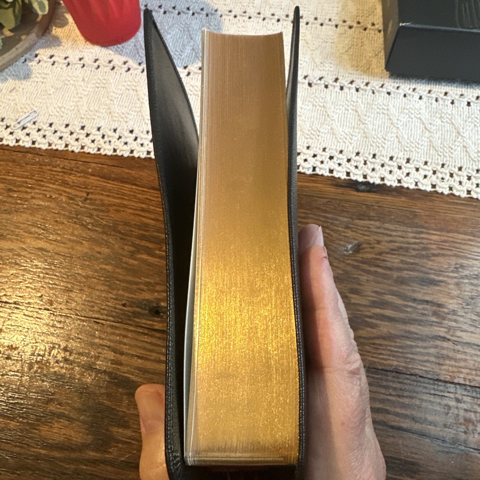 Cambridge Westminster KJV Ref Bible Black Goatskin Brand New!