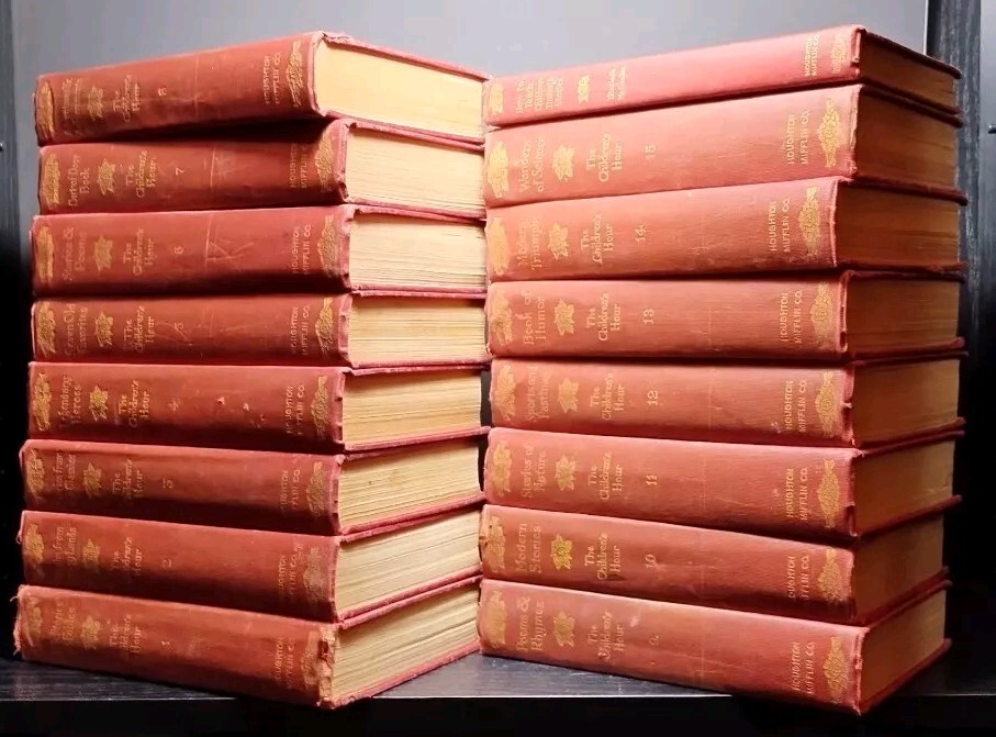 The Children’s Hour 16-Vol Set Houghton Mifflin Vintage Children’s Literature 19