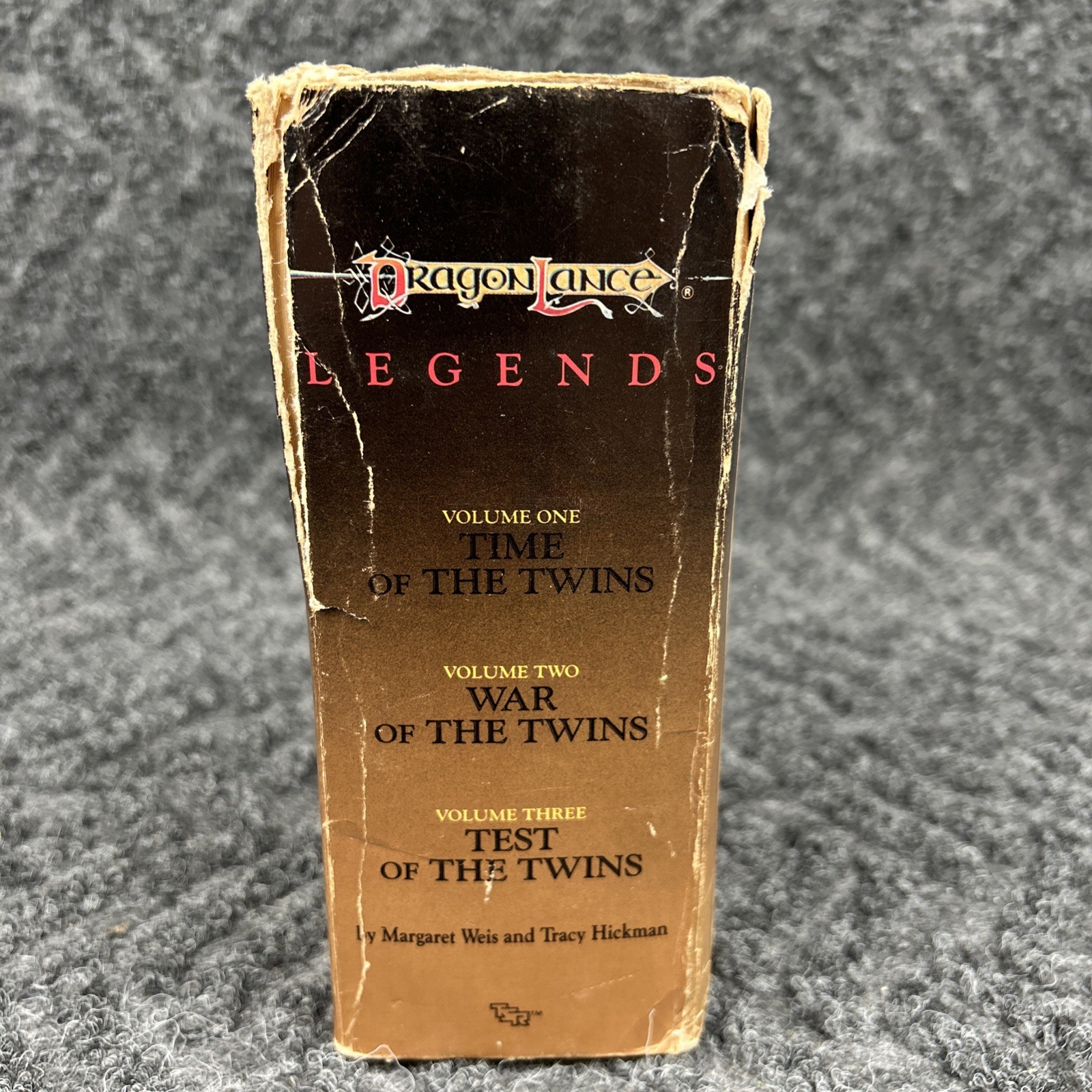 DragonLance Legends Trilogy Paperback Book Lot Volumes 1-3 TSR 1st prints