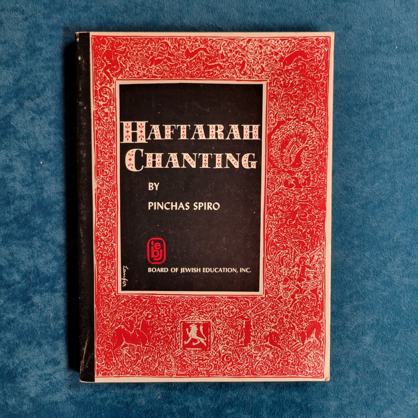 HAFTARAH CHANTING ; THIRD PRINTING 1978 , 164 PAGES ; PINCHAS SPIRO