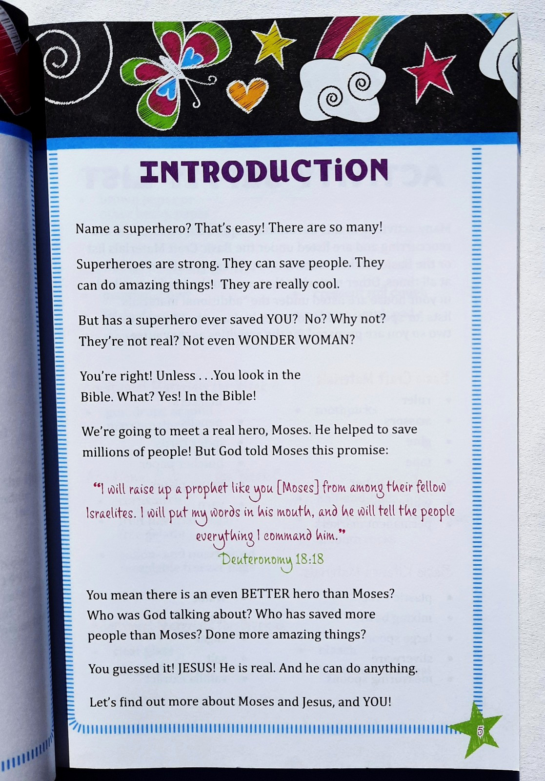 Moses and Jesus and Me! by Rose Publishing 2018, Pbk, 222 pages, Tyndale Kids NW