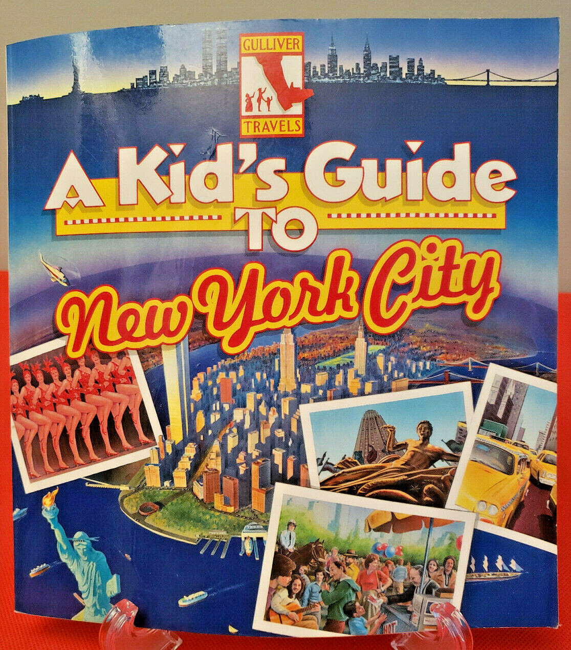 VINTAGE BOOK: “A KID’S GUIDE TO NEW YORK CITY” – GULLIVER TRAVELS – 135 PAGES