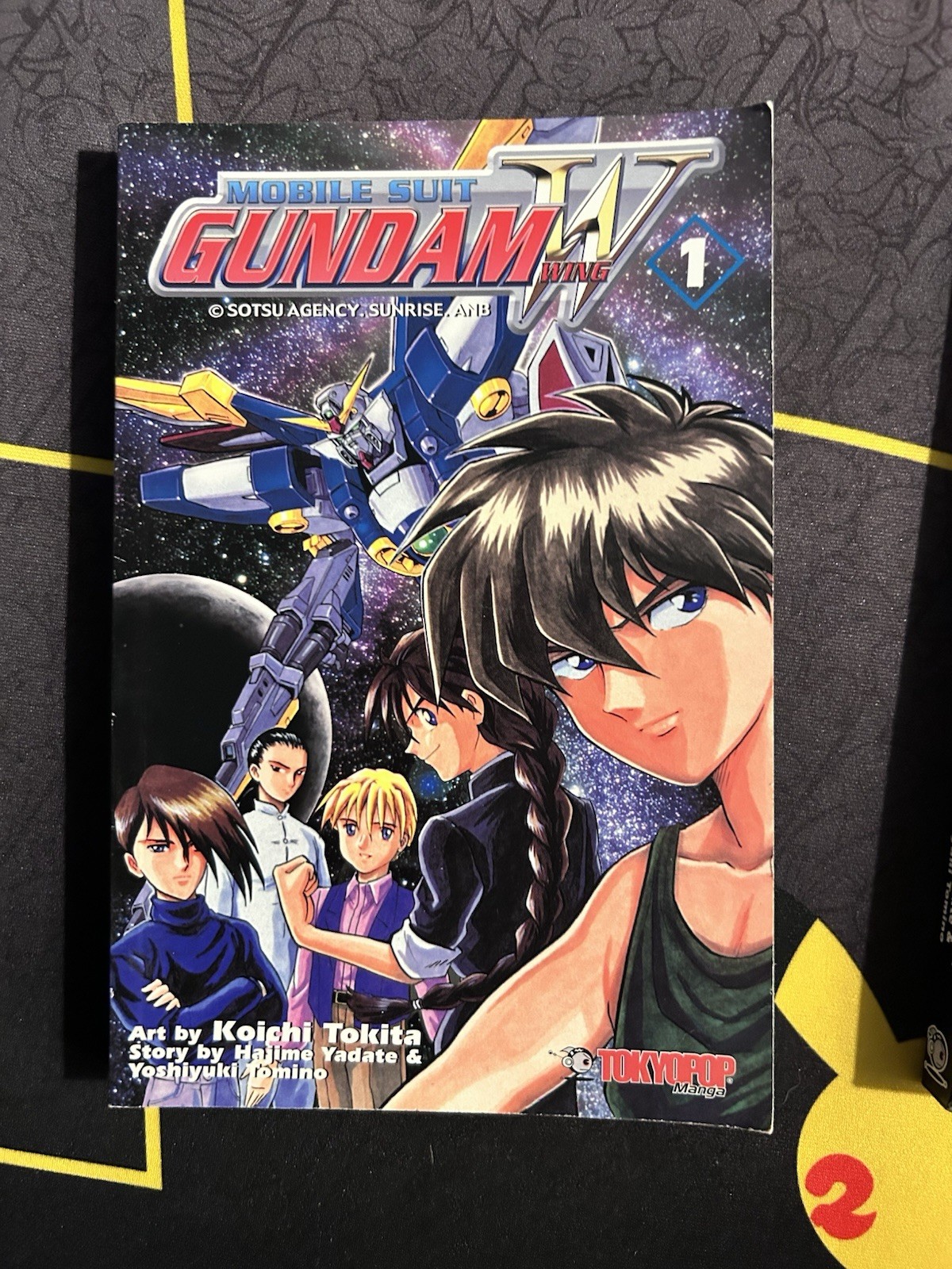 3 MOBILE SUIT GUNDAM WING SOTSU AGENCY MANGA GRAPHIC NOVELS 1,2,3