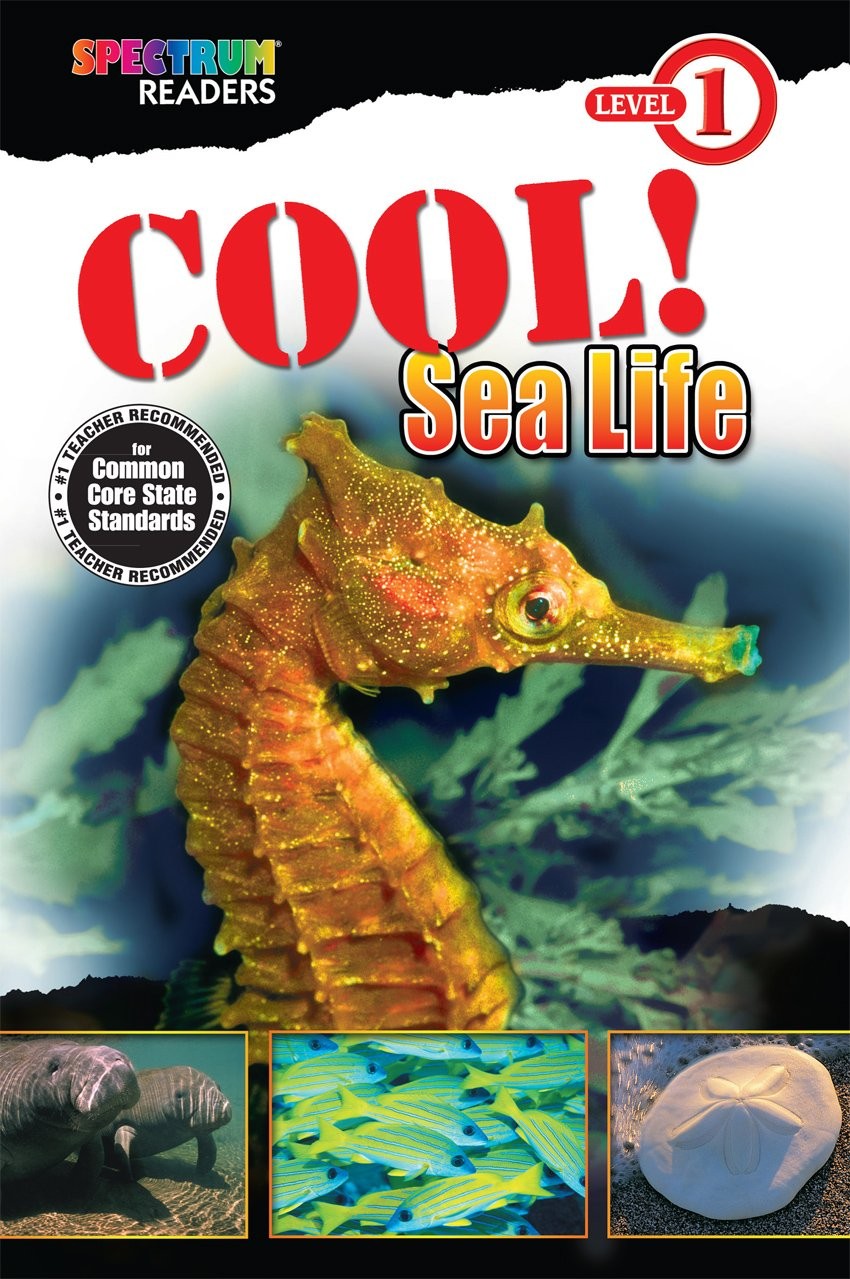Cool! Sea Life: Level 1 – paperback Kenah, Katharine