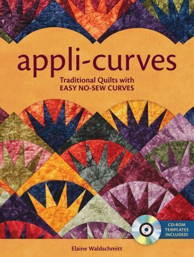 Appli-Curves: Traditional Quilts- paperback, Elaine Waldschmitt, 0896896013, new