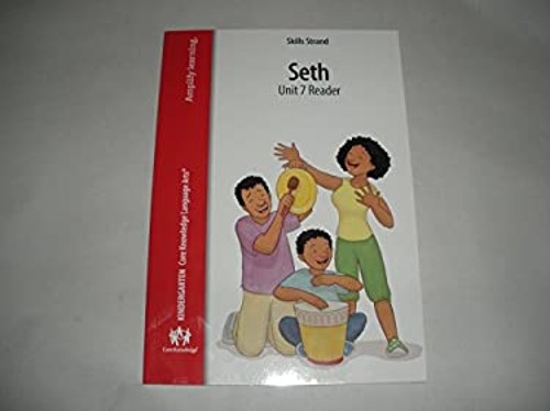 Kindergarten Core Knowledge Language Arts Skills Strand Seth Unit
