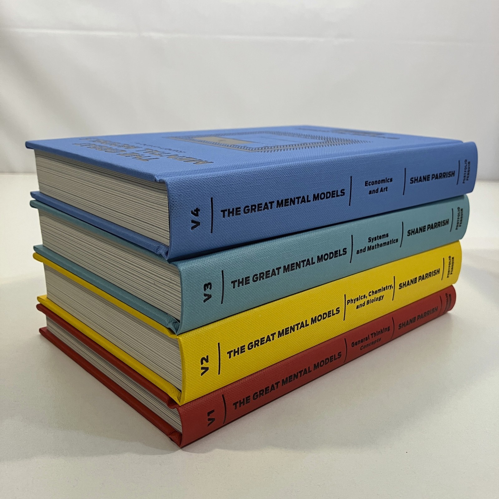 Shane Parrish The Great Mental Models Boxed Set Volumes 1-4 Portfolio Penguin