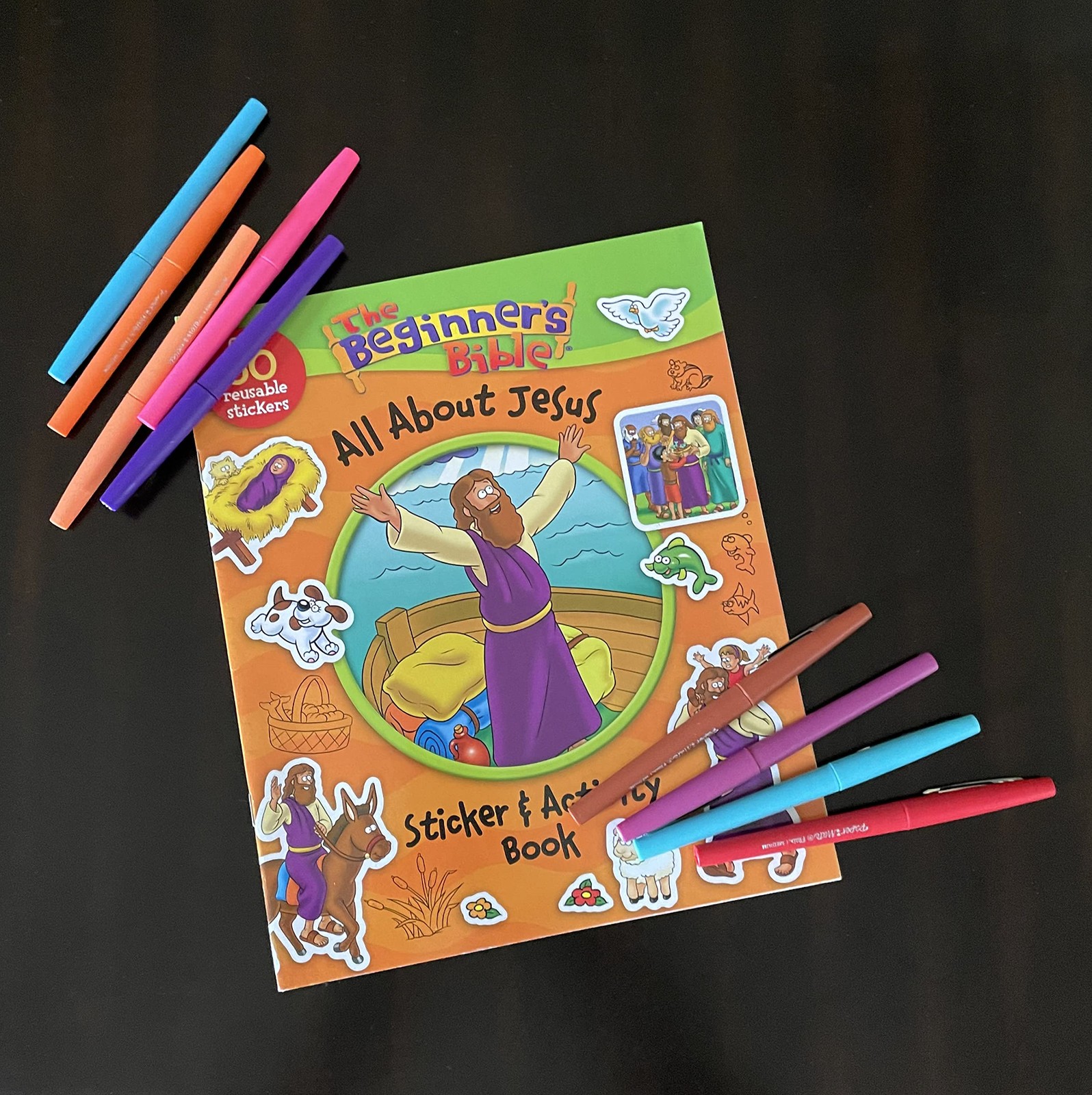 The Beginner’s Bible All About Jesus Sticker and Activity Book