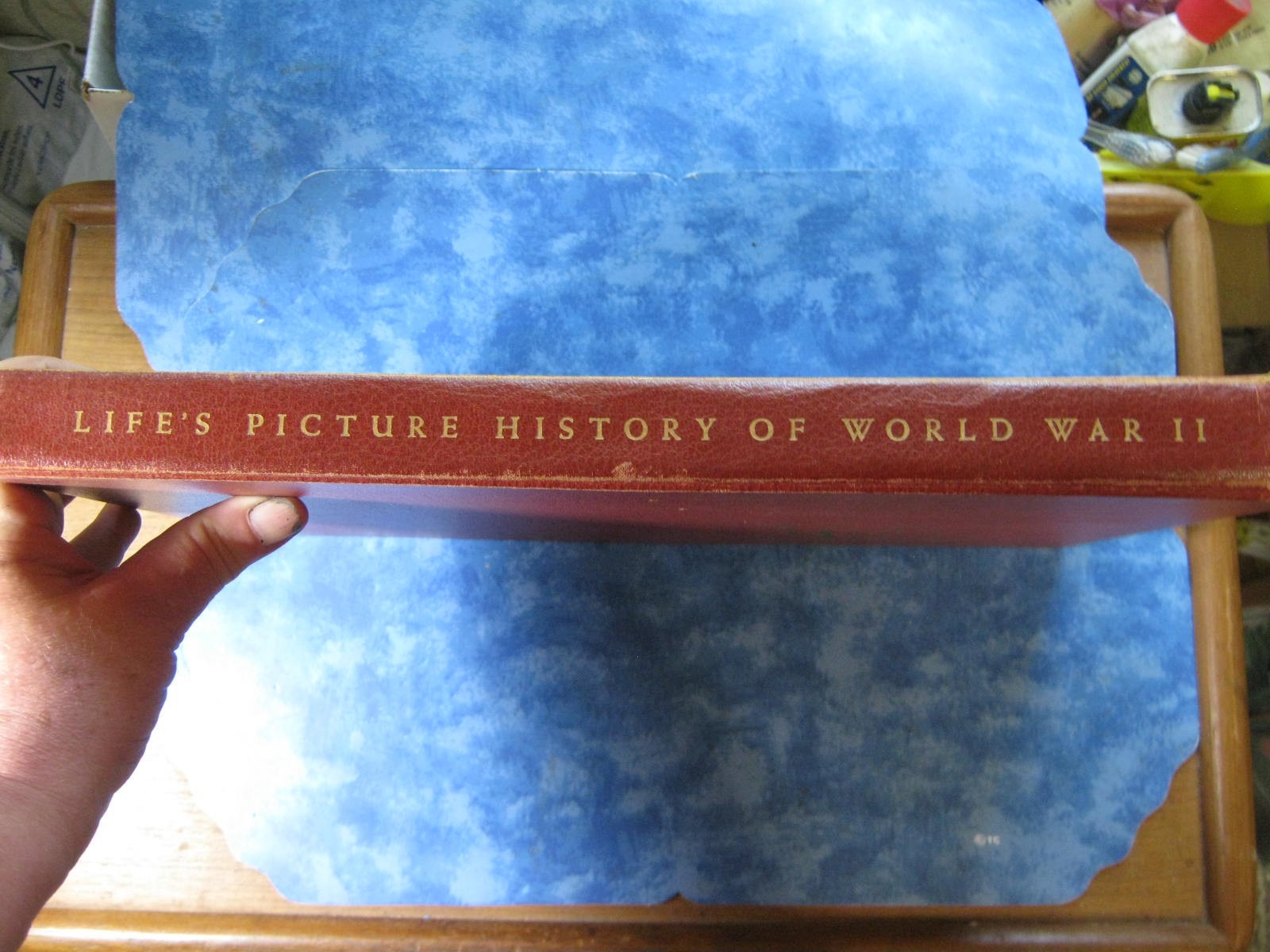 Vtg LIFE’S PICTURE HISTORY OF WORLD WAR II Time Inc. Illustrated HC 1950 GOOD