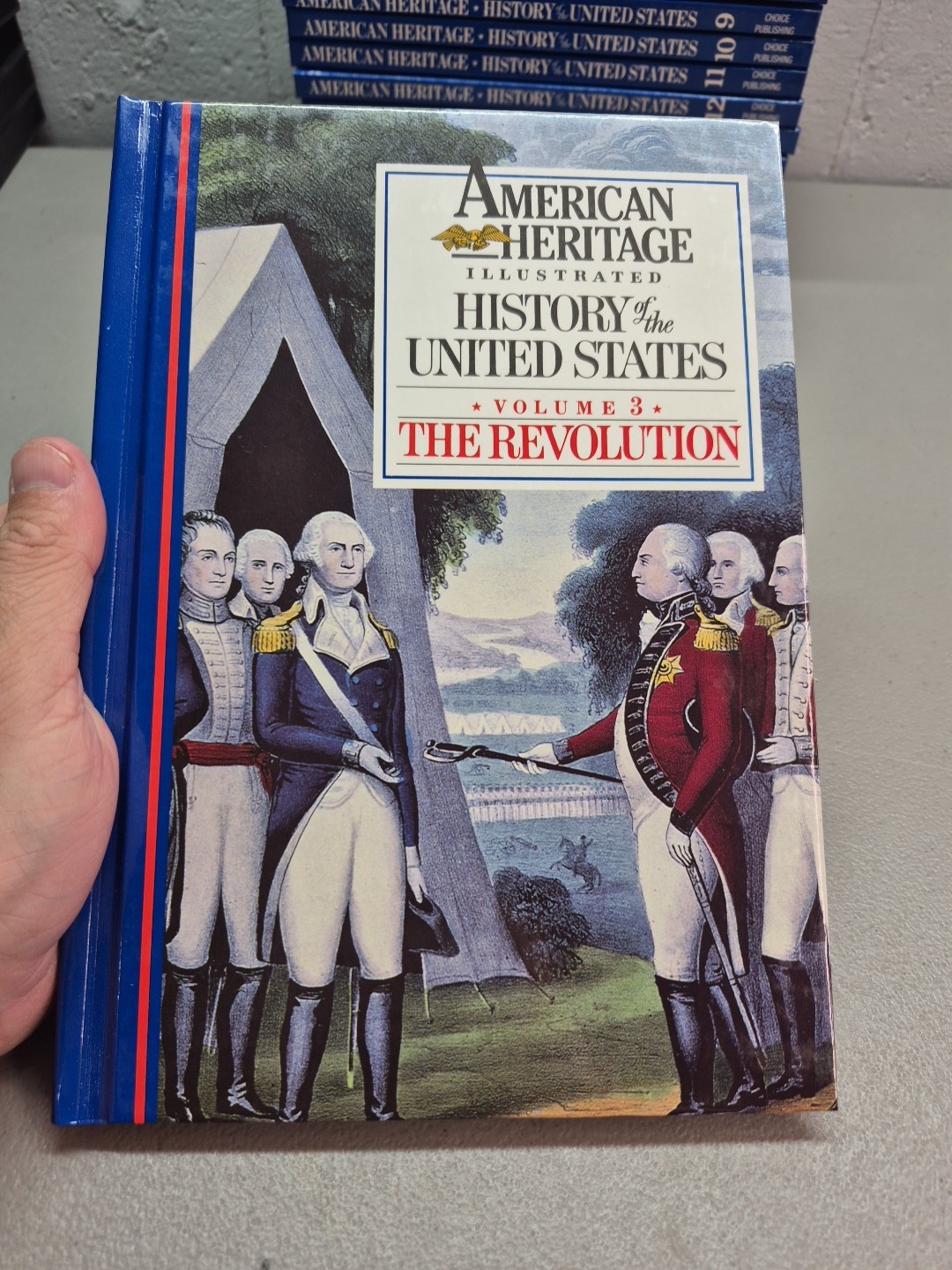 American Heritage Illustrated History of the United States Vol. 1-18 entire set