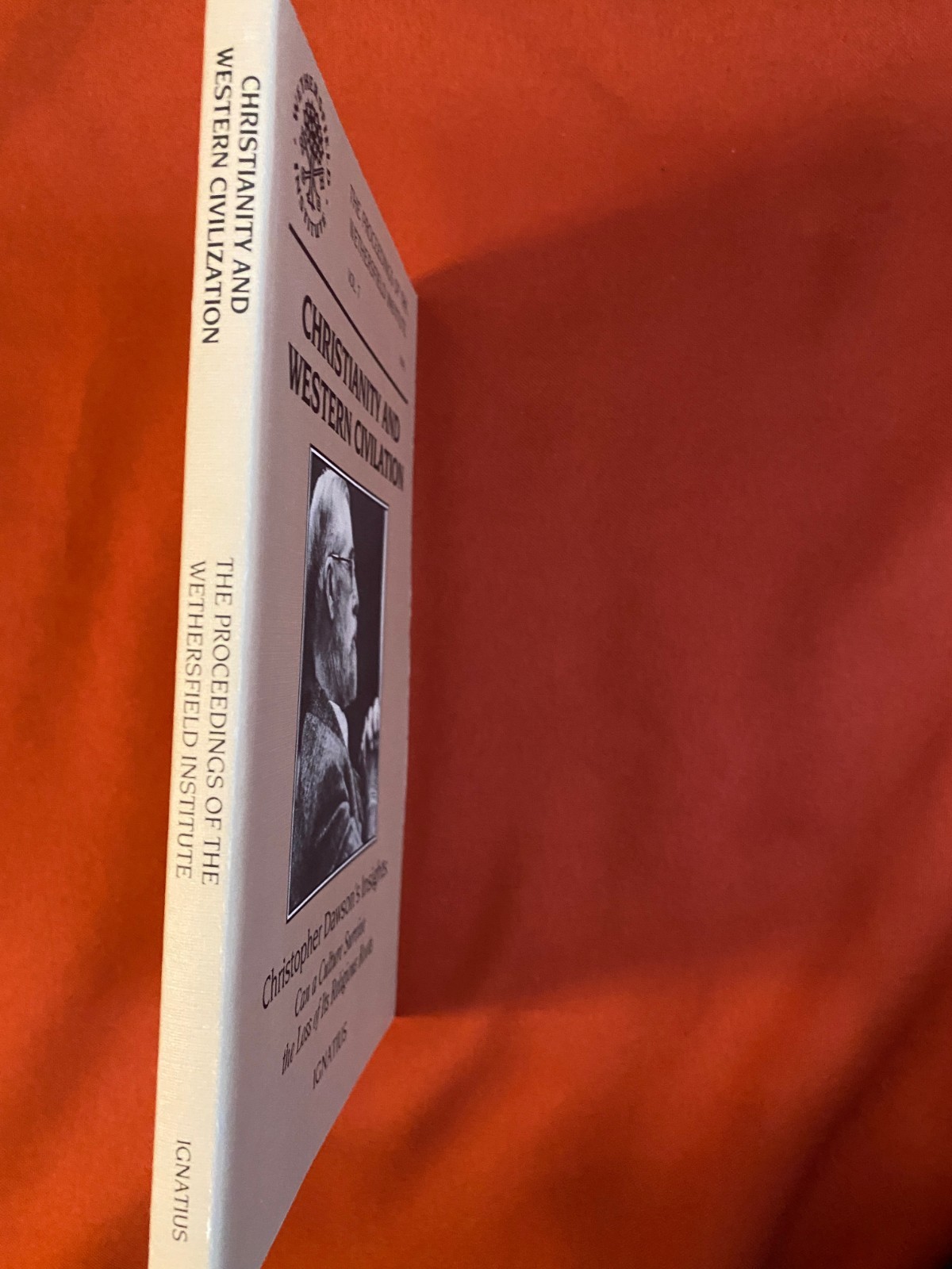Christianity and Western Civilization (1995) – Ignatius Press pbk. – Good