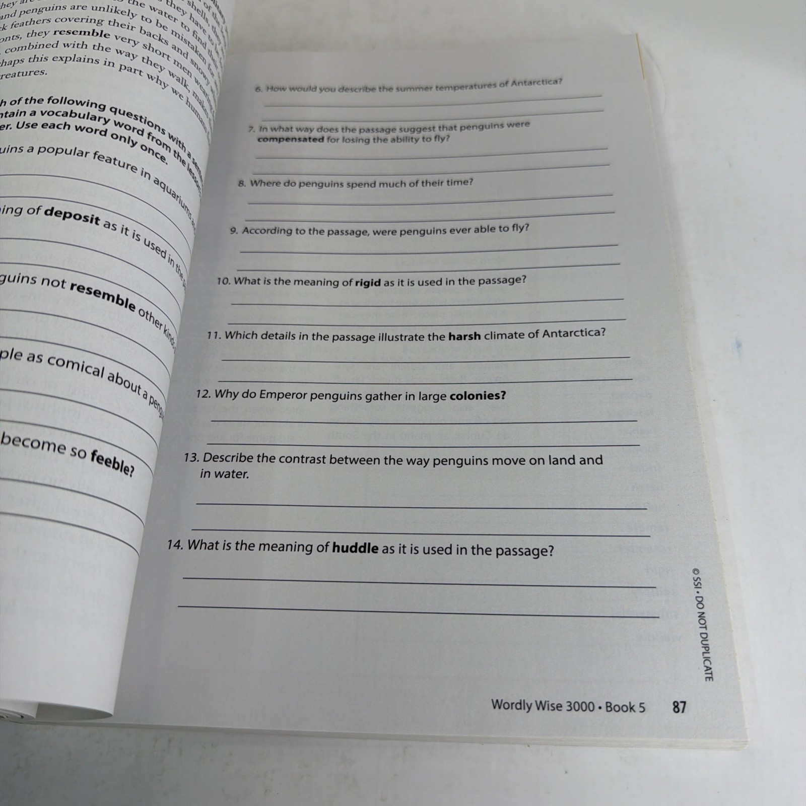 Wordly Wise 3000: Book 5 Direct Academic Vocabulary Instruction 4th Ed. PB
