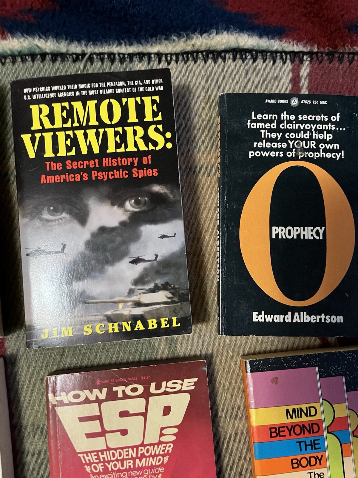 Telepathy, ESP, Psychic Powers, Prophecy Book Lot