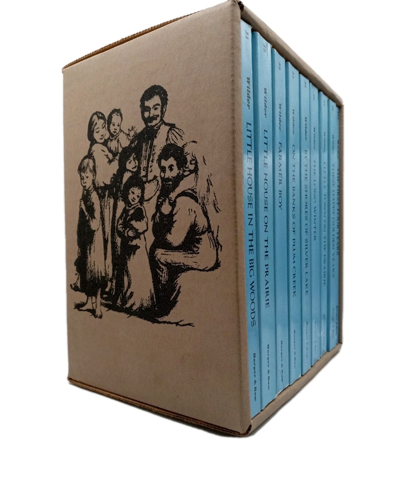 Laura Ingalls Wilder Little House Books Complete 9 Volume Box Set Harper Row