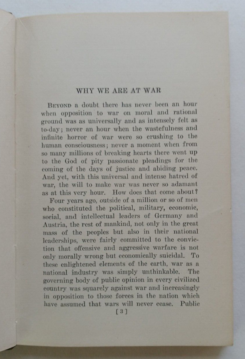 The Pulpit in War Time by Martin D. Hardin et al (Westminster Press, 1918)