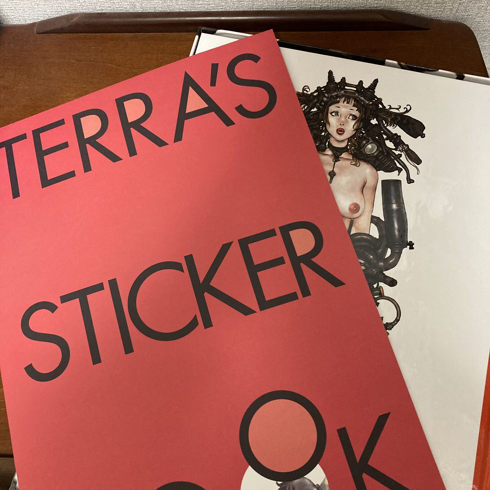 Katsuya Terada Art Book Cover Girls Illustration