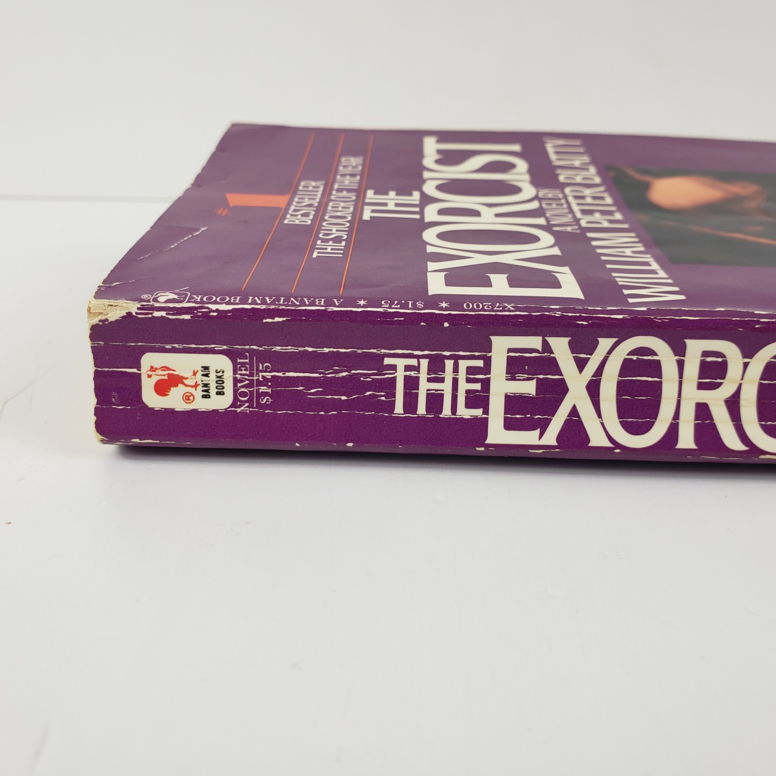 The Exorcist William Peter Blatty 1972 Bantam Paperback Horror Book