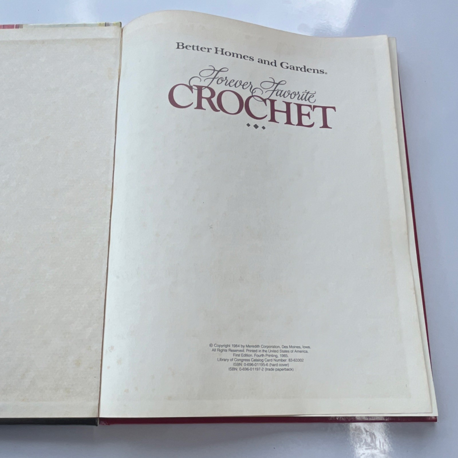Better Homes and Gardens Forever Favorite Crochet Hardcover by Meredith Corp