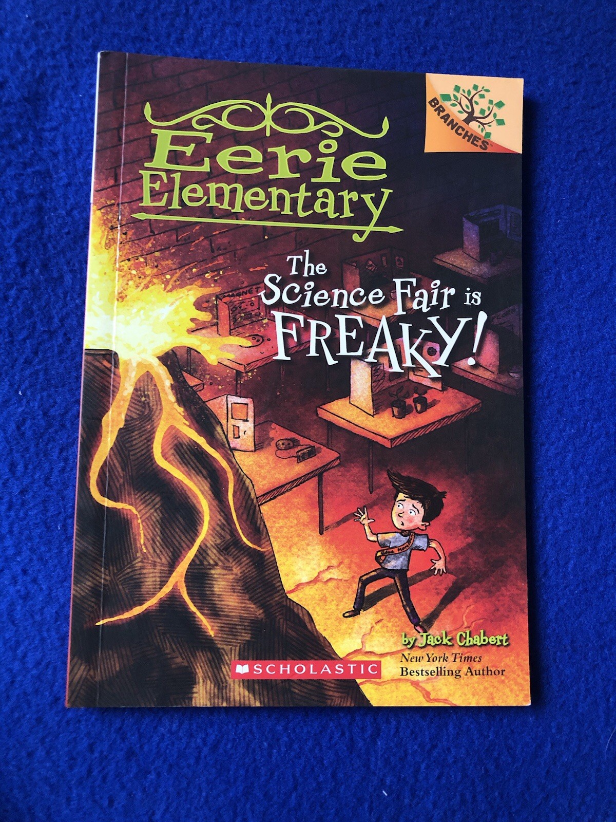 Eerie Elementary Lot Of 7 Books Scholastic Branches Jack Chabert #1 -#3-8. No #2