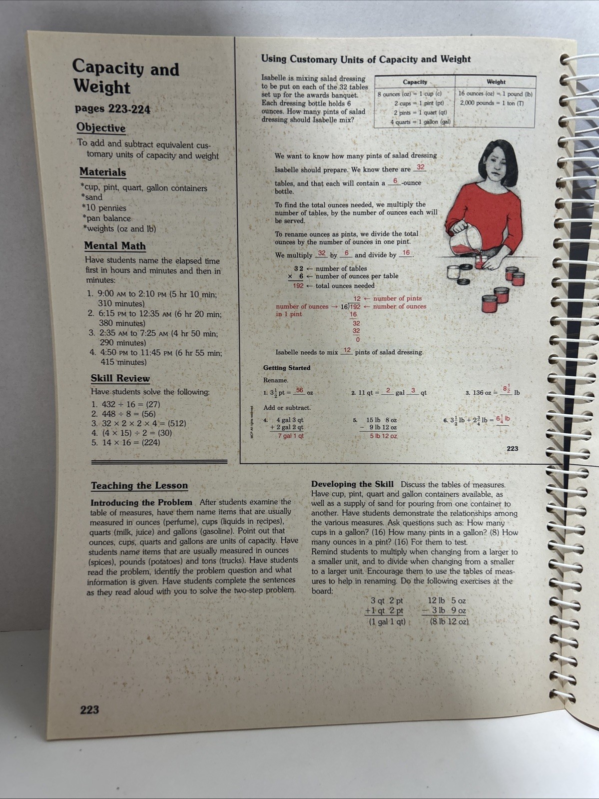 Modern Curriculum Press Mathematics, Level F by Richard Monnard Teachers Guide