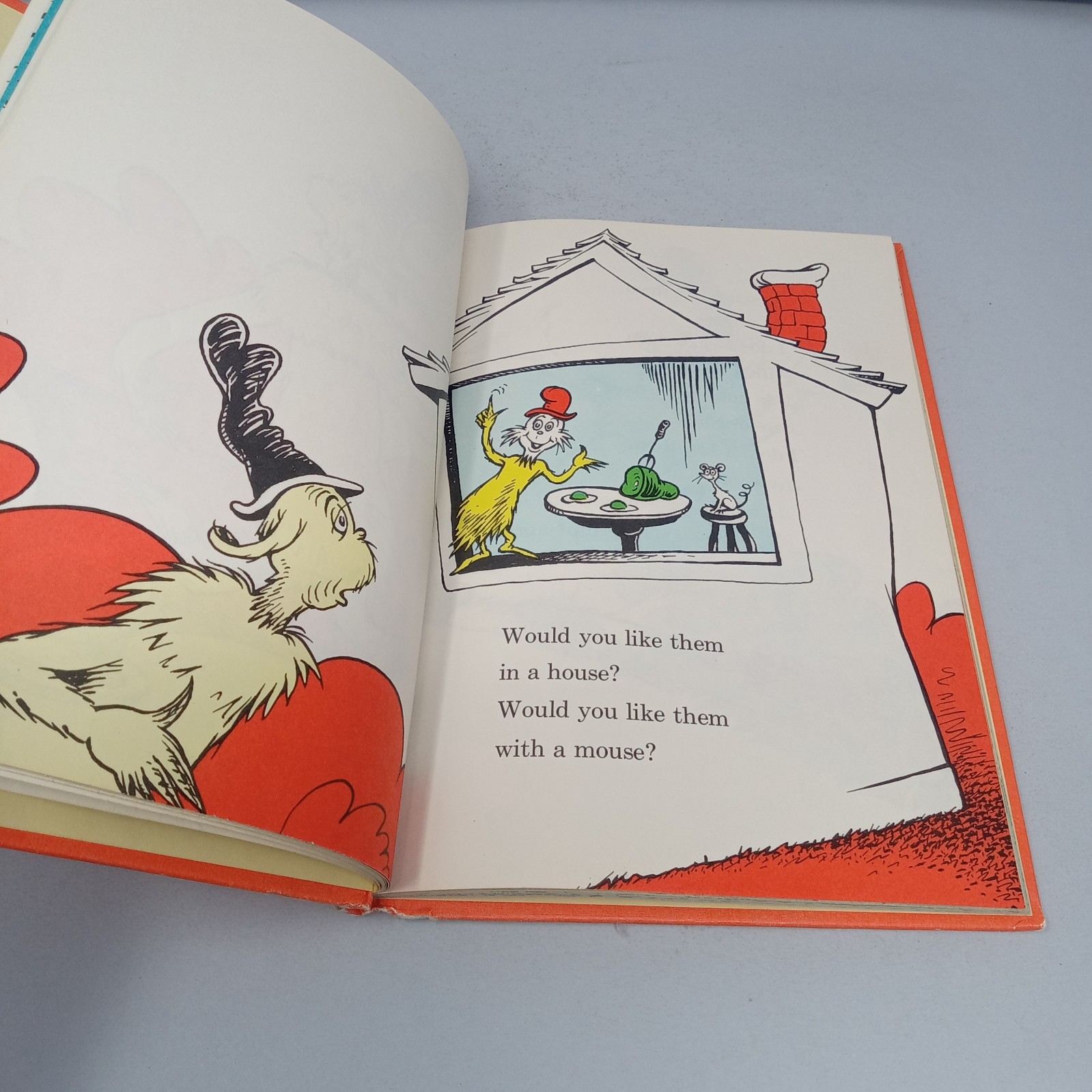 Green Eggs and Ham: 1960 Book Club Edition Beginner Books Hardcover by Dr. Seuss