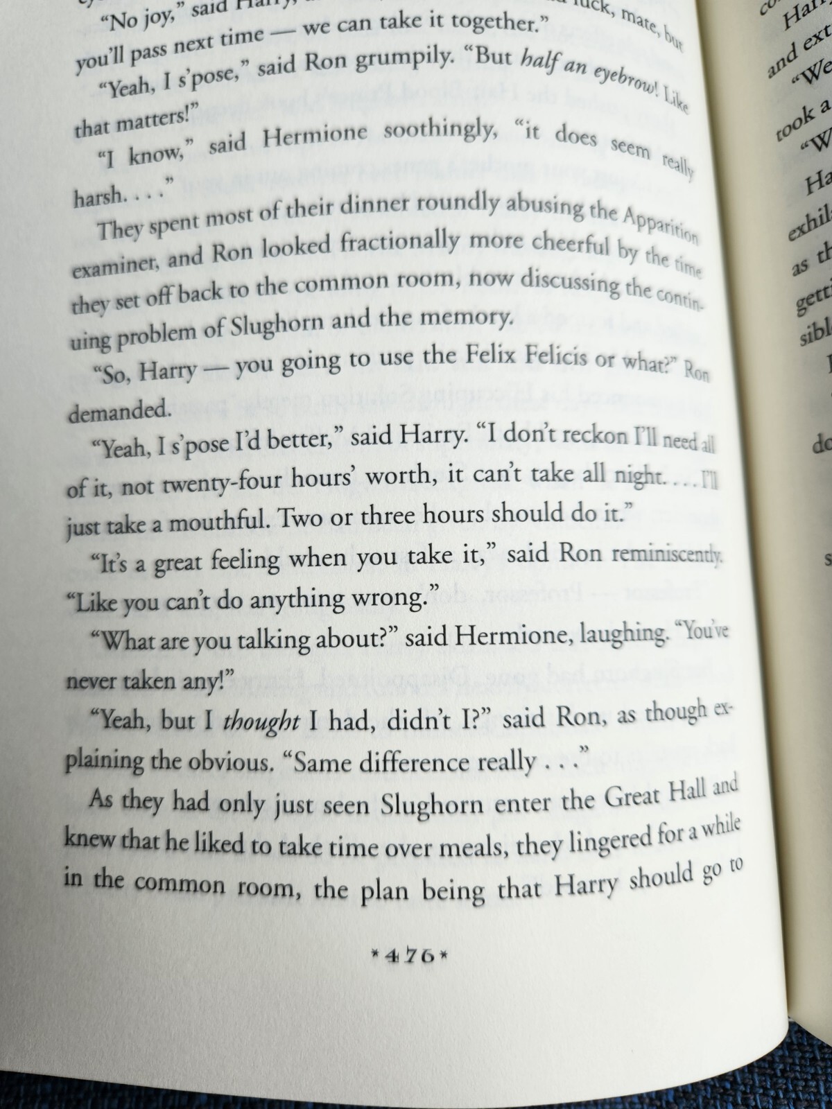 Harry Potter and The Half-Blood Prince 1st Edition 1st Print 652 Pages 11 Error