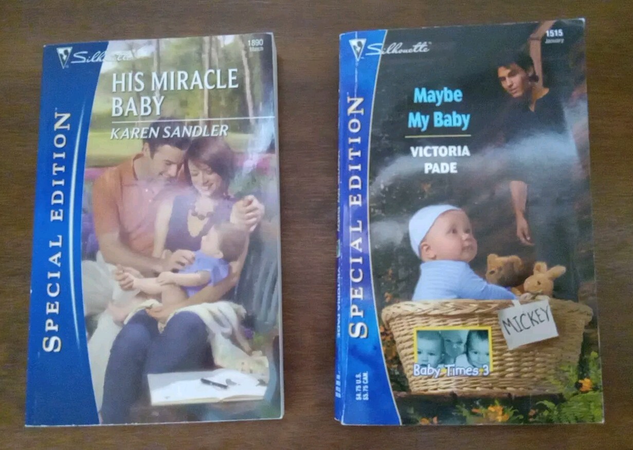 Silhouette Special Edition Paperbacks Lot of 10 “Family Edition” Various Authors