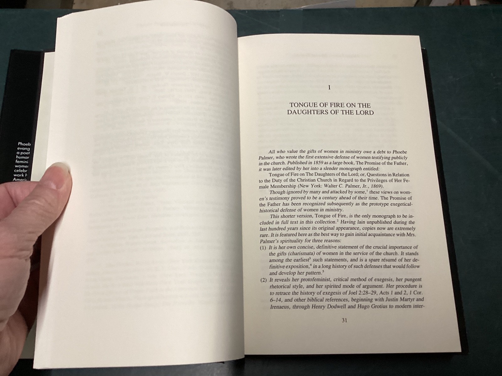 Phoebe Palmer : Selected Writings by Thomas C. Oden HC DJ Paulist Press